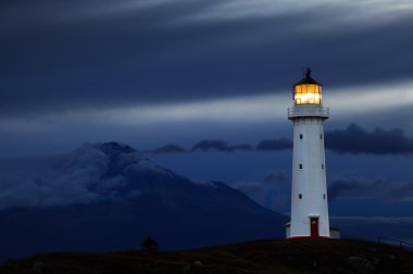 Cape Egmont Lighthouse, New Zealand clipart