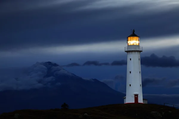 Leuchtturm von Cape Egmont, Neuseeland — Stockfoto