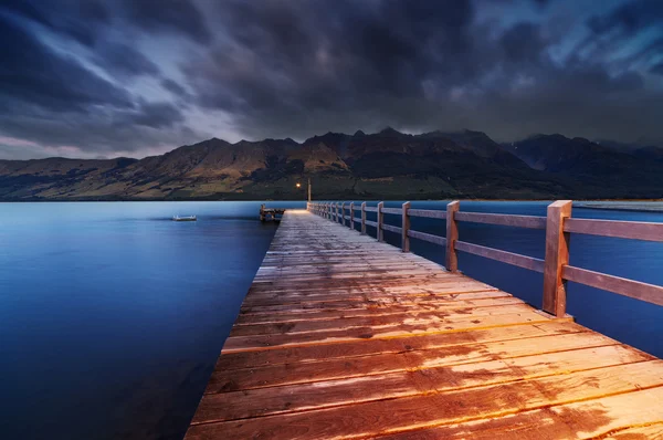 Lake Wakatipu, Nový Zéland — Stock fotografie