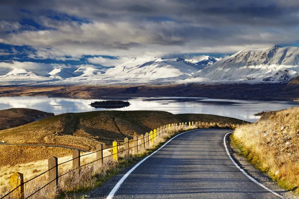 Jižní Alpy, Nový Zéland — Stock fotografie