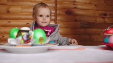 Boyalı yumurta Paskalya Kahvaltı