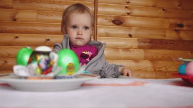 Boyalı yumurta Paskalya Kahvaltı