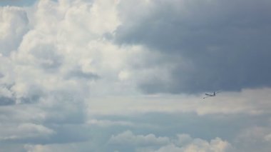 Airbus 340 kalkış Frankfurt