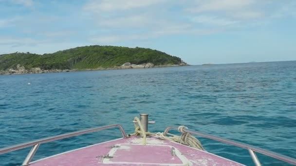 Paisaje marino de islas similares — Vídeo de stock