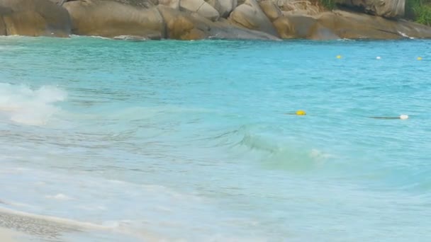 Azure water Similan Islands — Stock Video