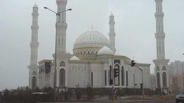 Khazret sultan-moskee — Stockvideo