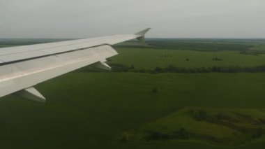 Kazan şehrinin hava manzaralı banliyösü