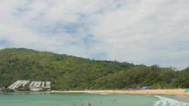 Güzel sahil. Tropikal Manzara Zaman Çizelgesi