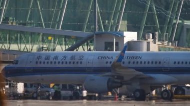 Çin Güney Airbus A321 'e binen yolcular