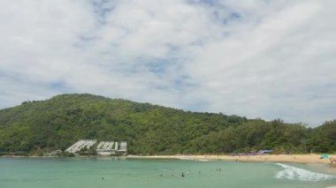 Güzel sahil. Tropikal Manzara Zaman Çizelgesi