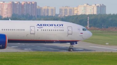 Aeroflot uçak taksisi