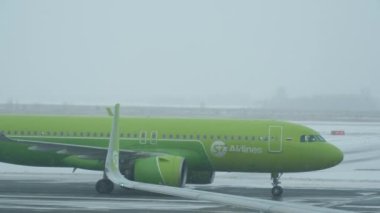 S7 Havayolları karda taksicilik yapıyor