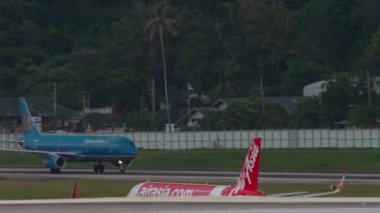 AirAsia kalkışa hazırlanıyor.