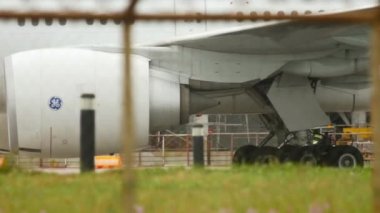 Yakın plan, uçak hareketi