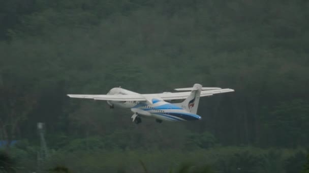 Bangkok Airways ATR despegue — Vídeos de Stock