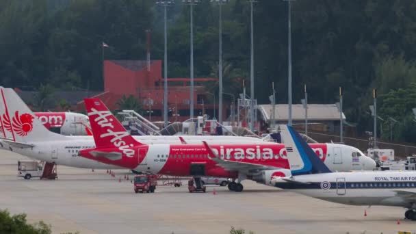 Aeropuerto Internacional de Phuket — Vídeo de stock