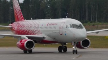 Ön manzara, Sukhoi Rossiya Superjet 'i.