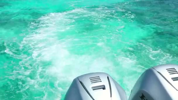 紺碧の水 — ストック動画