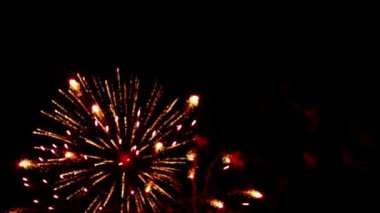 gökyüzünde havai fişek