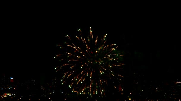 Feux d'artifice dans le ciel — Video