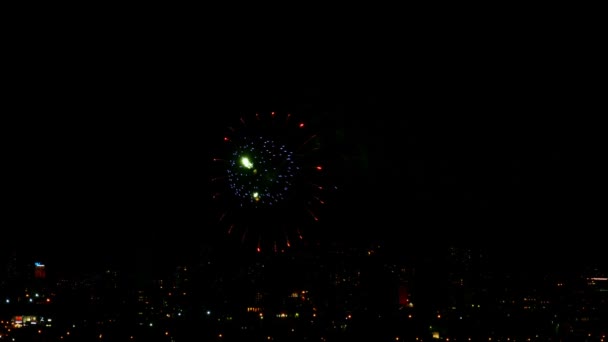 Feux d'artifice dans le ciel — Video