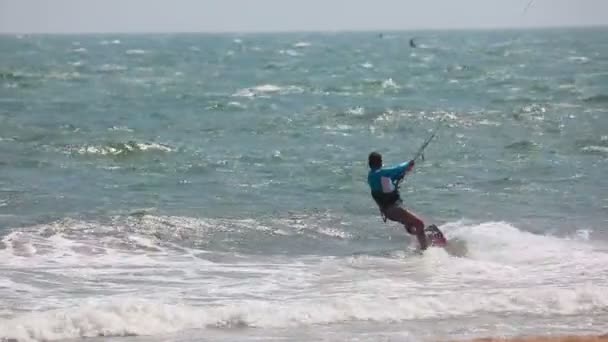 Kite surfař — Stock video