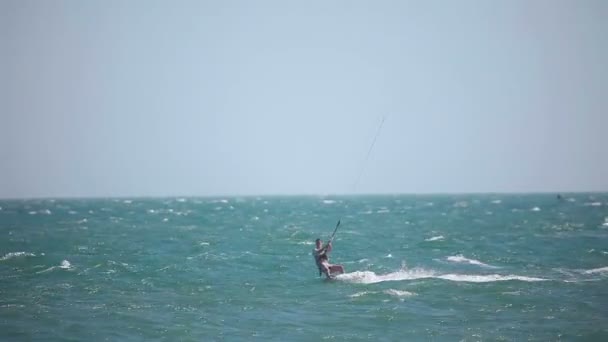 Kite Surfare — Stockvideo