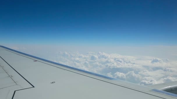 Paesaggio aereo nuvoloso — Video Stock