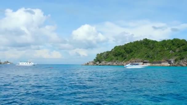 Paisaje marino, Mar de Andamán — Vídeo de stock