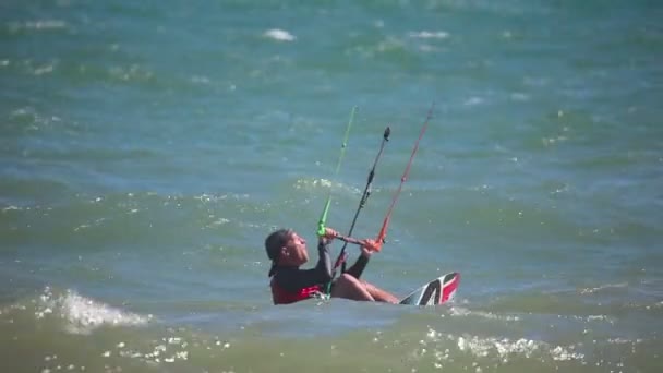 Kite surfař — Stock video