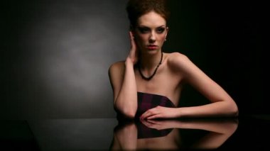 kadın stüdyo portre.