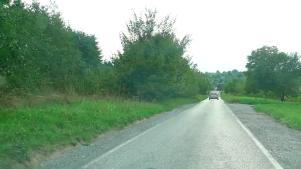 在德国的农村道路 — 图库视频影像