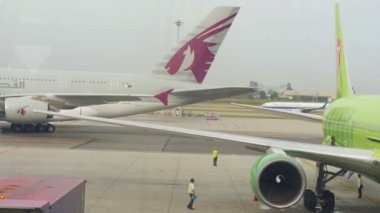 Suvarnabhumi Havaalanı'nda trafik