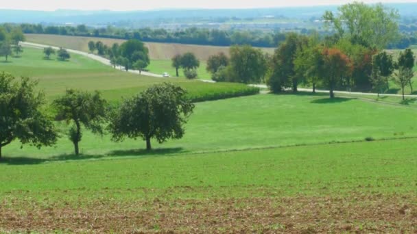 Paisagem rural alemã — Vídeo de Stock