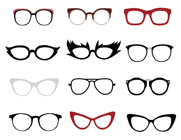 Gafas con estilo — Vector de stock