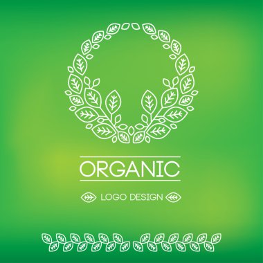 organik doğal logolar