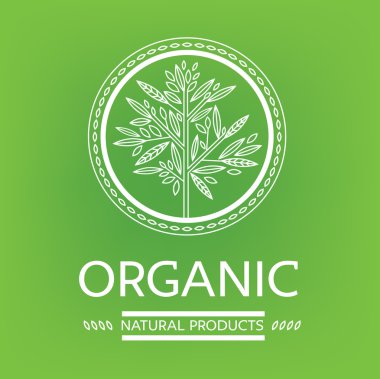 organik doğal logolar