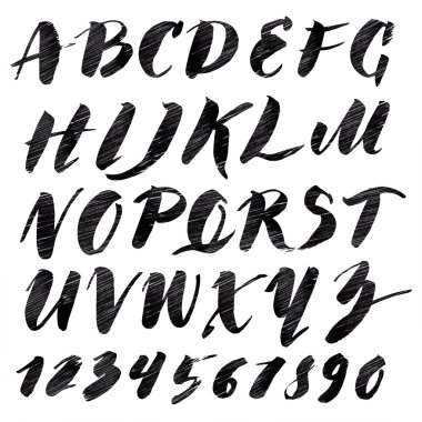 el yapımı Roma alfabesi 