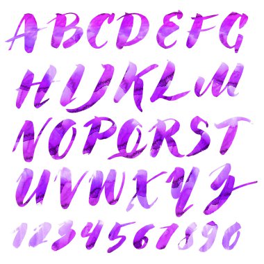 el yapımı Roma alfabesi 