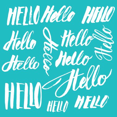 vektör işaretler kümesini 