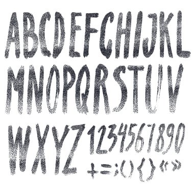 el yapımı Roma alfabesi 