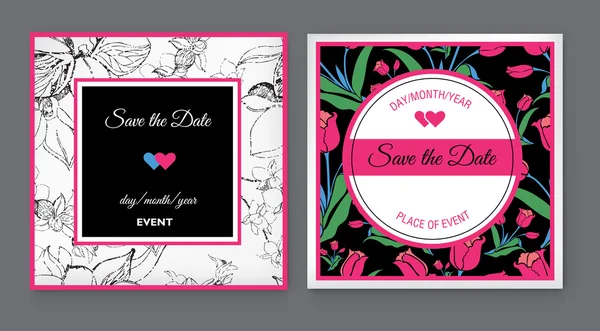 Save the Date — Stock Vector