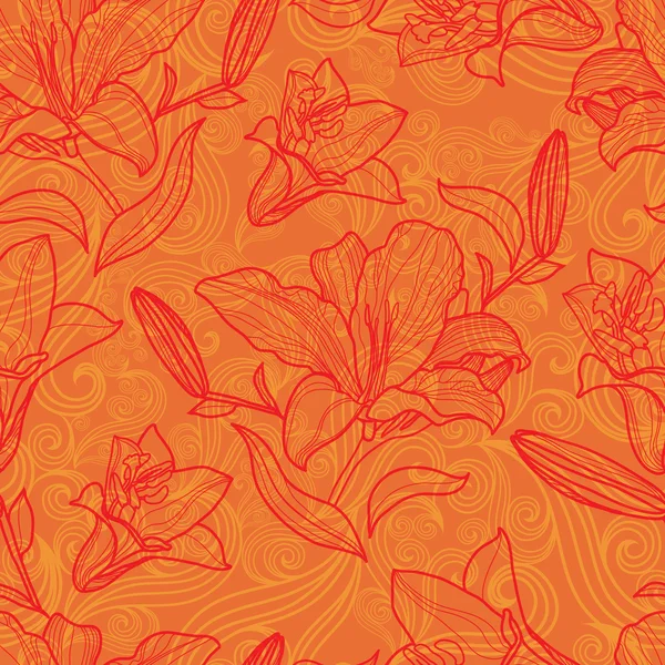 Modèle floral — Image vectorielle