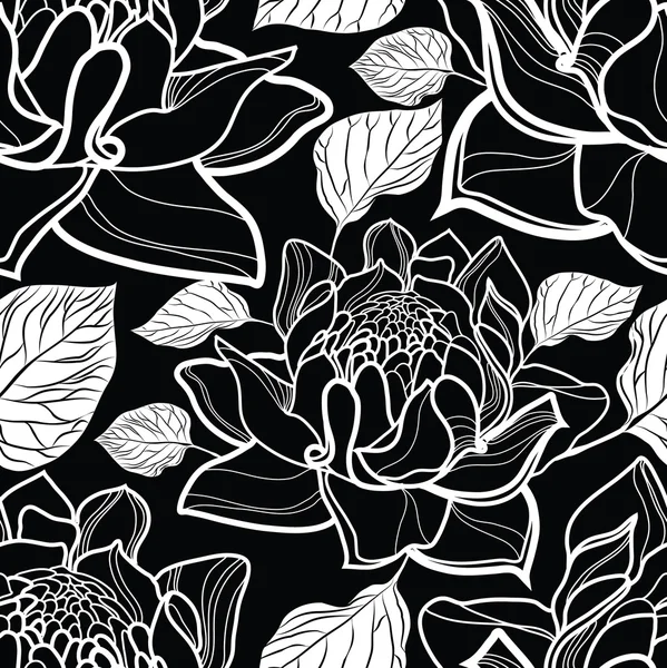 Modèle floral vectoriel — Image vectorielle