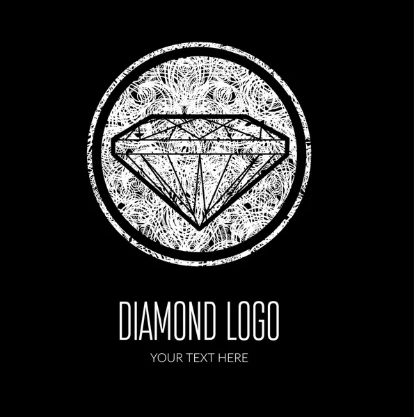 Vector diamant logo — Stockvector