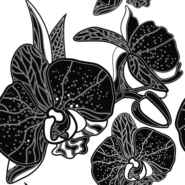 Vecteur motif floral sans couture — Image vectorielle