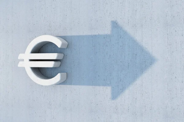 Euro é crescer — Fotografia de Stock