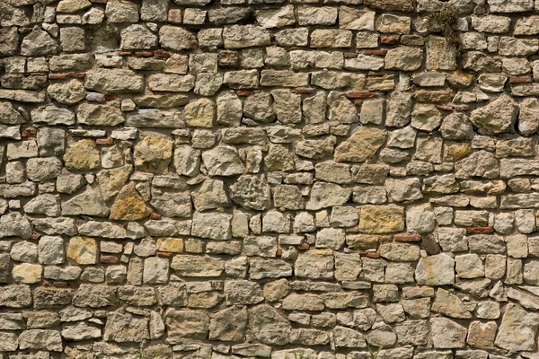 Struktur på den gamla stenmuren — Stockfoto