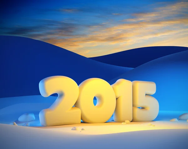 Nuevo año 2015 — Foto de Stock