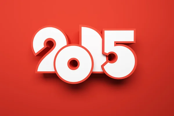 Nieuwjaar 2015 — Stockfoto